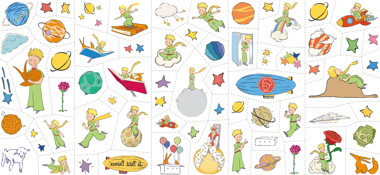 The Little Prince - Face Stickers and Tattoos