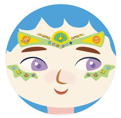 The Little Prince - Face Stickers and Tattoos
