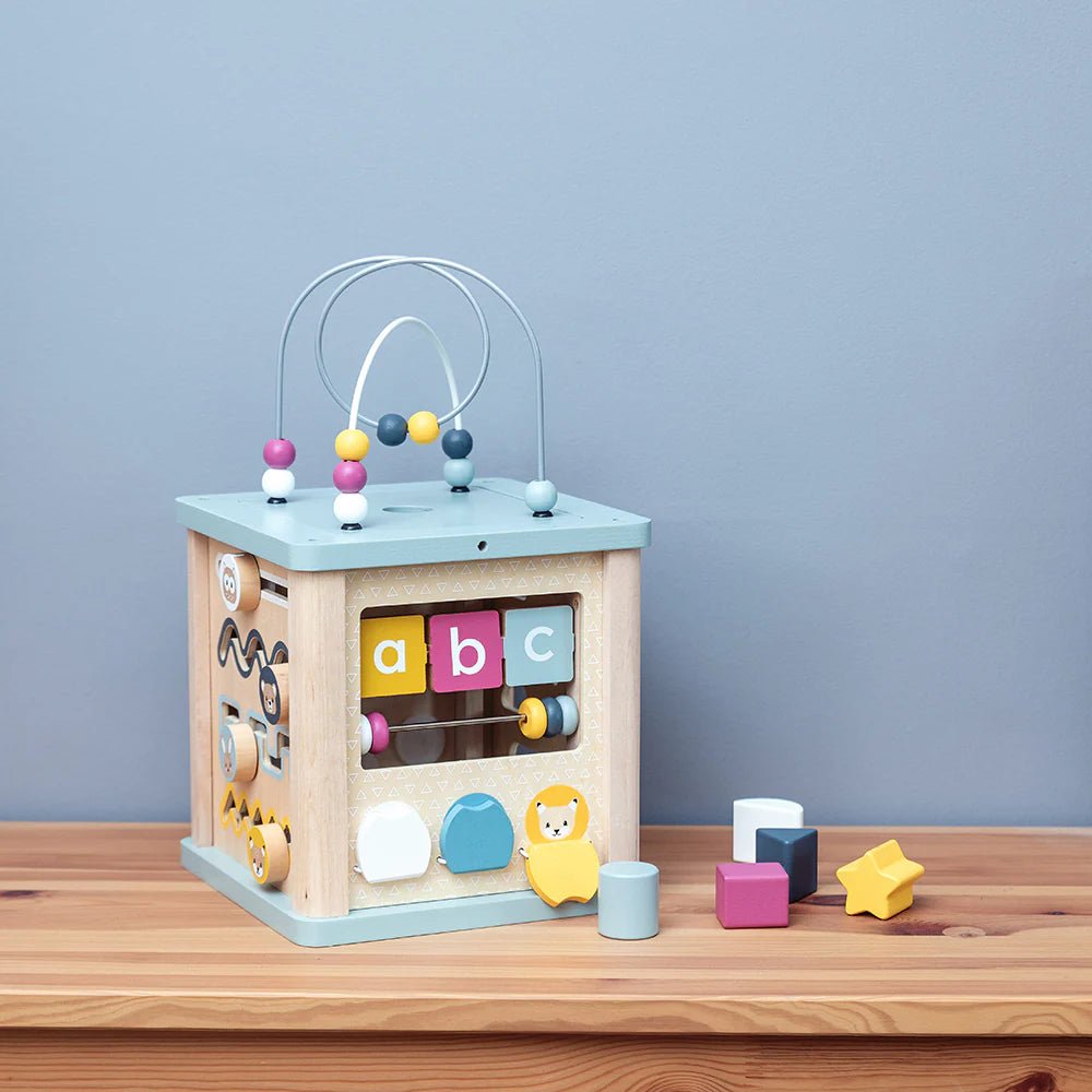 Activity Cube - FSC Certified-32009-Bigjigs-LittleShop Toys