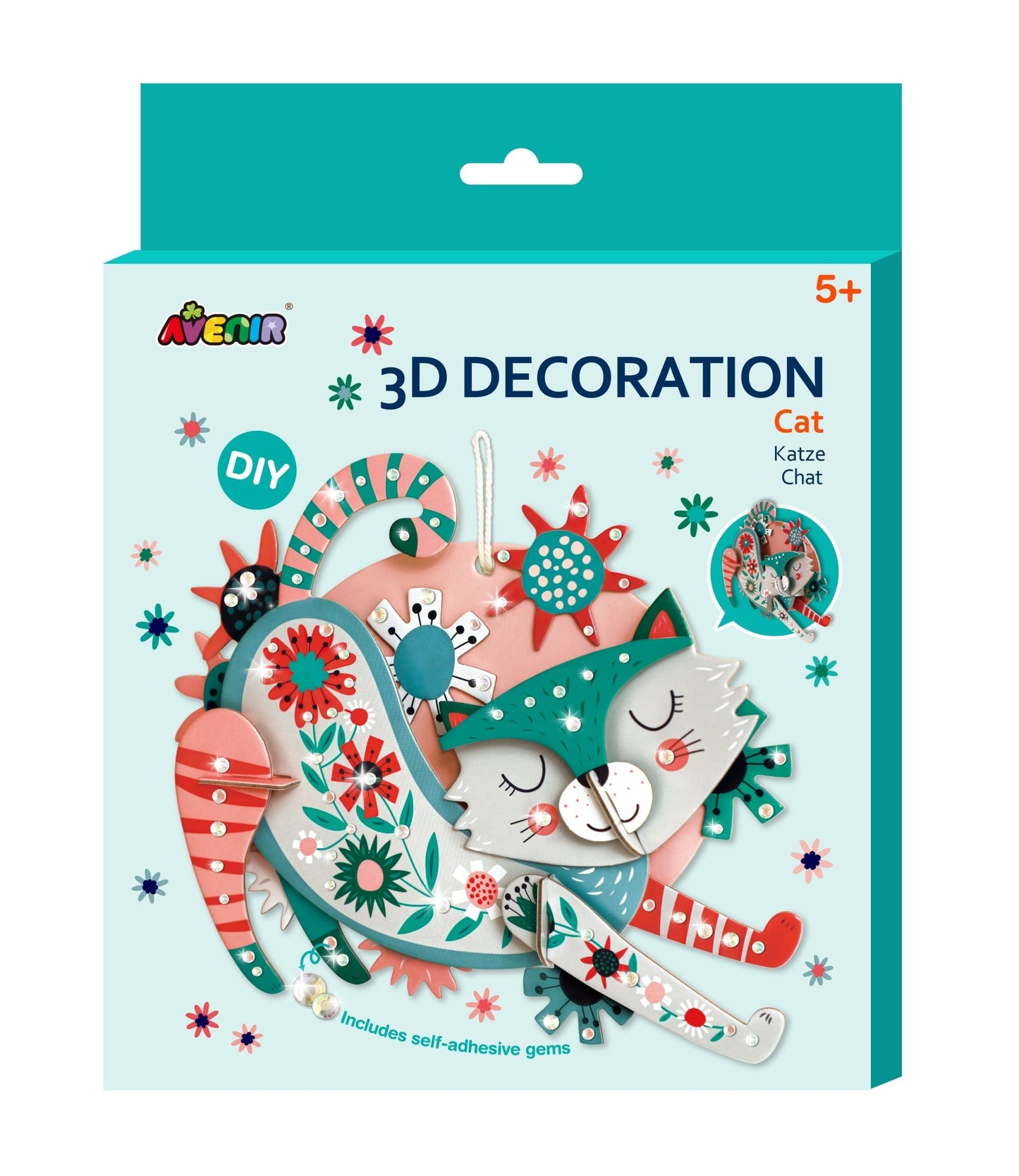 Avenir - 3D Decoration Big Cat - PZ215070 - Avenir - LittleShop Toys