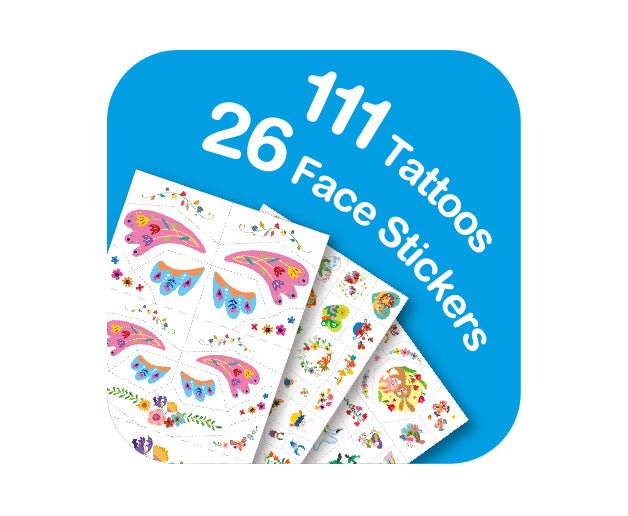 Avenir - Face Sticker and Tattoos Fantasy Garden World - NA248212 - Avenir - LittleShop Toys