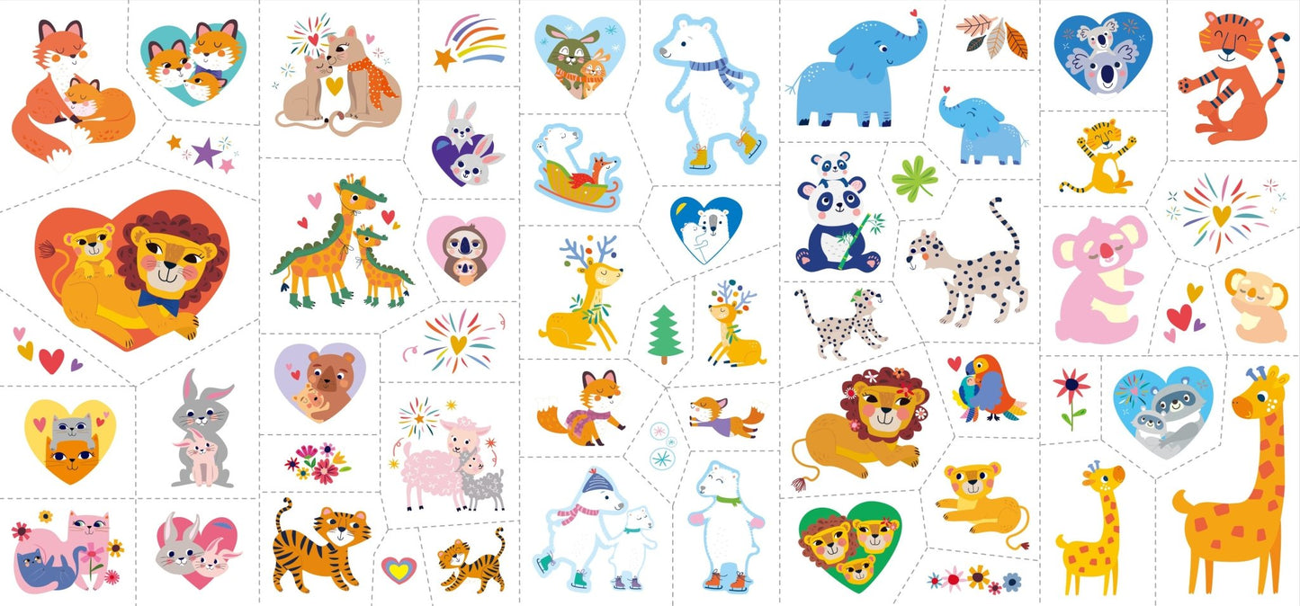 Avenir - Face Stickers and Tattoos Animal - NA238209 - Avenir - LittleShop Toys