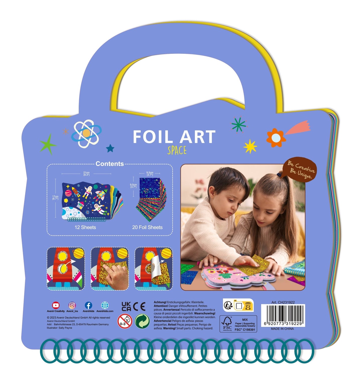 Avenir - Foil Art Space - CH231922 - Avenir - LittleShop Toys