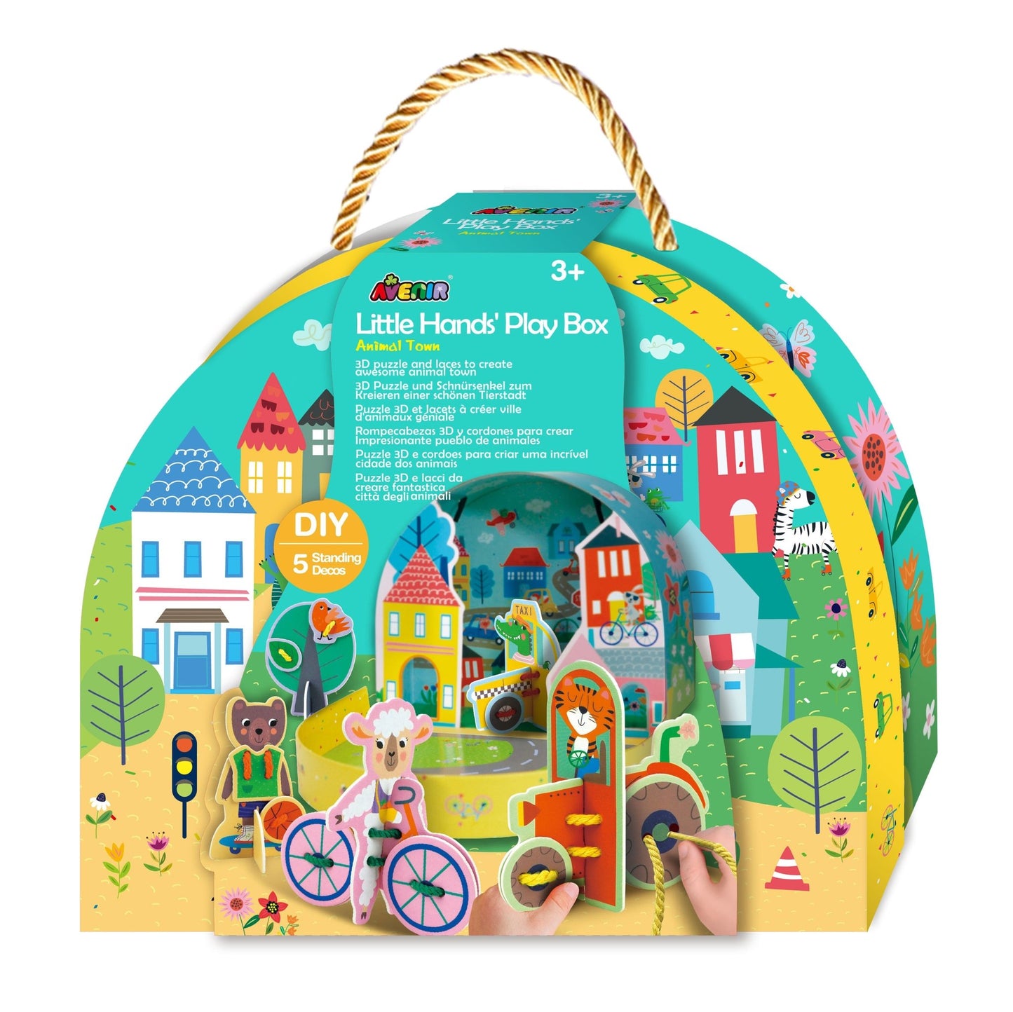 Avenir - Little Hands' Play Box Animal Town - CH231915 - Avenir - LittleShop Toys