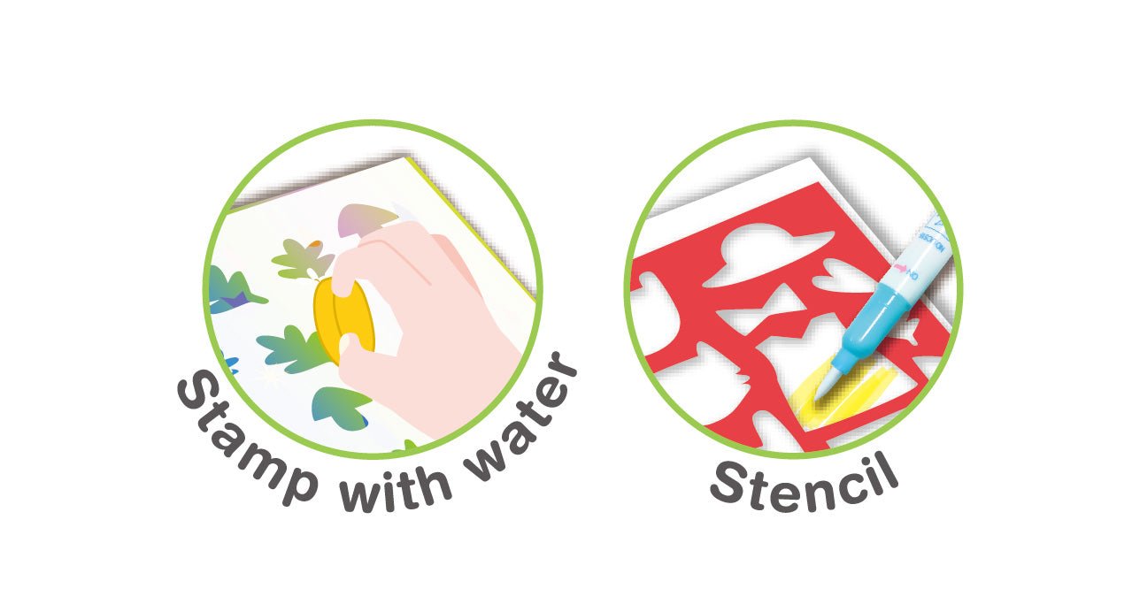 Avenir - Magic Water Painting 4in1 Animal - CH221896 - Avenir - LittleShop Toys