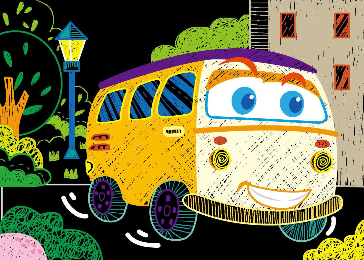 Avenir - Mini Scratch Book - Cars - CH221659 - Avenir - LittleShop Toys