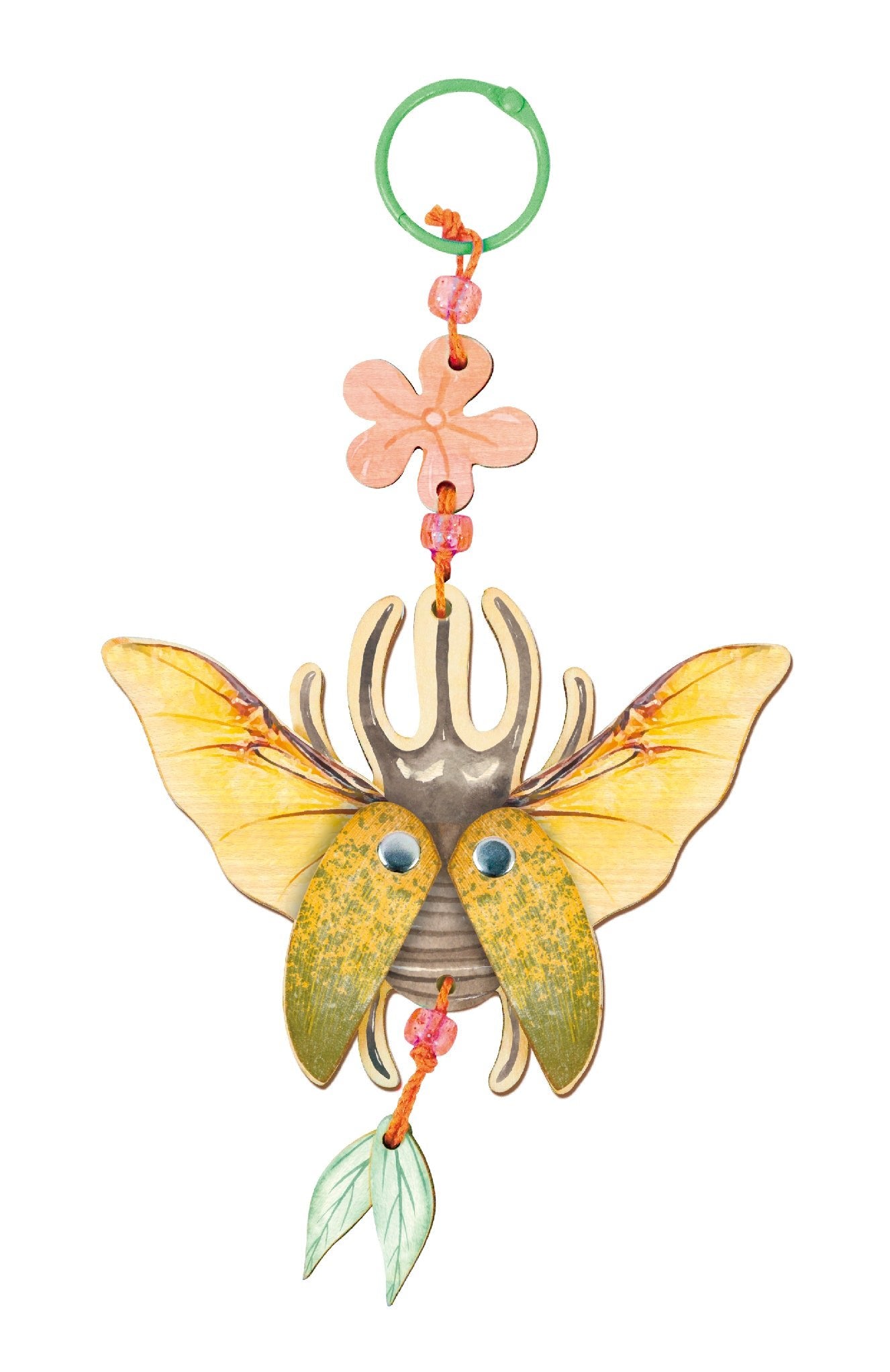 Avenir - Natural Creation Create My Wooden Charm Beetle - CH232096 - Avenir - LittleShop Toys