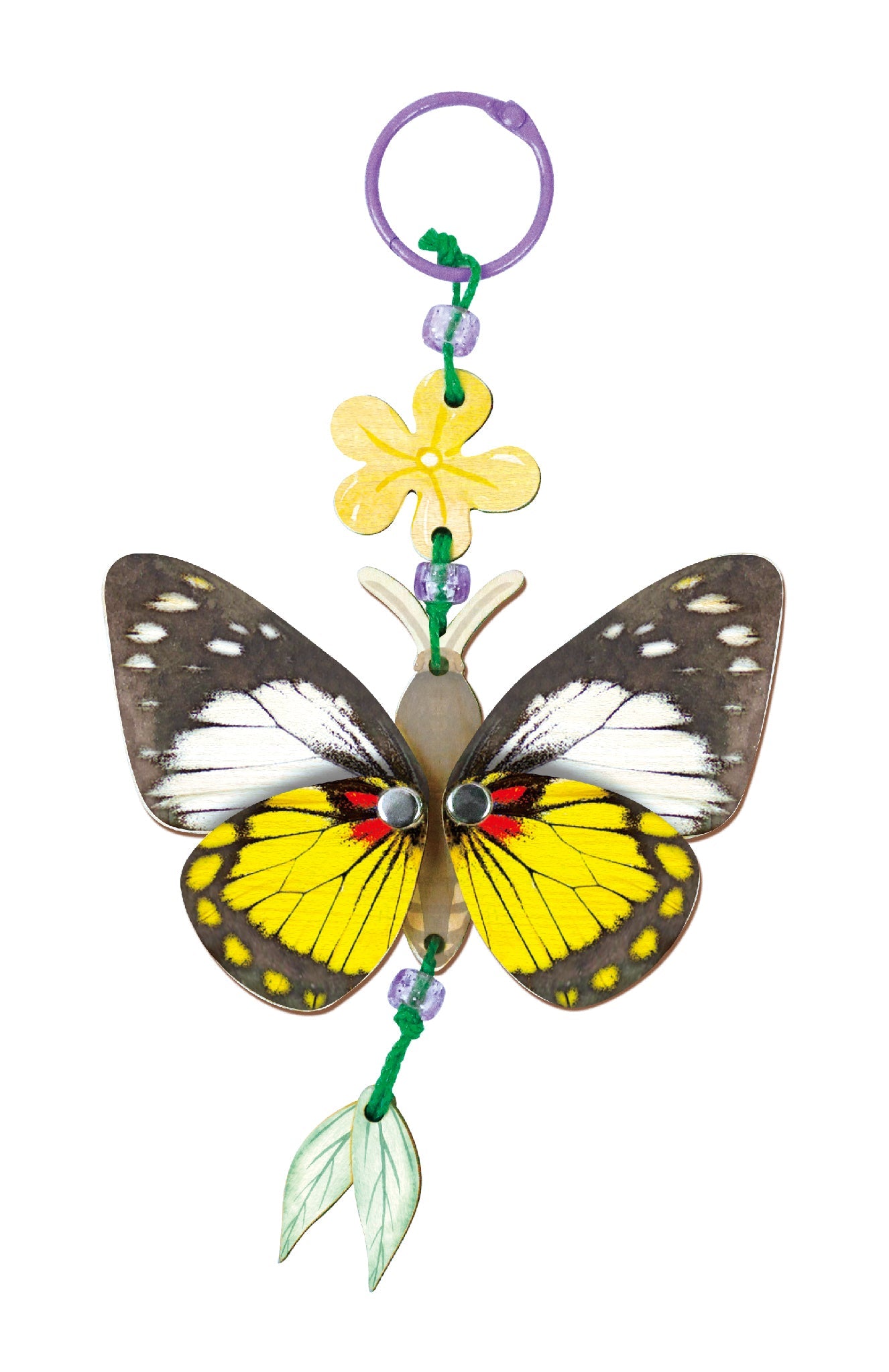 Avenir - Natural Creation Create My Wooden Charm Butterfly - CH232097 - Avenir - LittleShop Toys