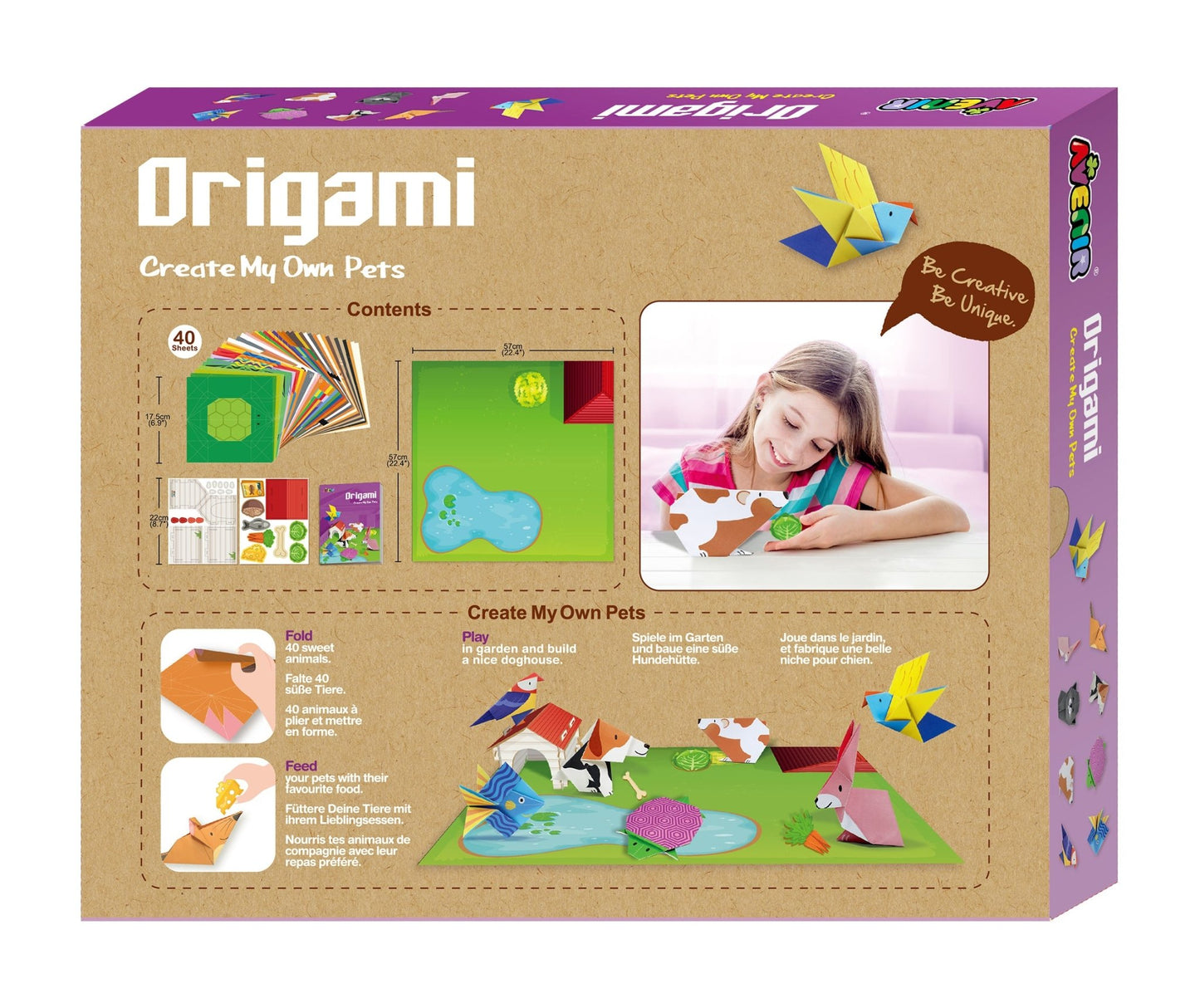 Avenir - Origami Create My Own Pets (Lvl1) - CH211786 - Avenir - LittleShop Toys