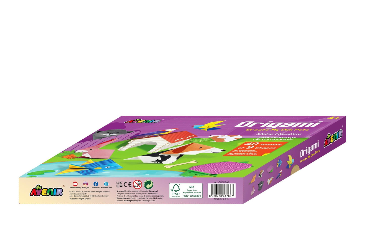Avenir - Origami Create My Own Pets (Lvl1) - CH211786 - Avenir - LittleShop Toys