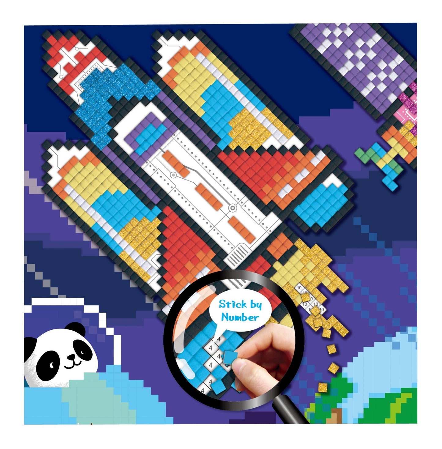 Avenir - Pixelation Art - Space - CH191598 - Avenir - LittleShop Toys