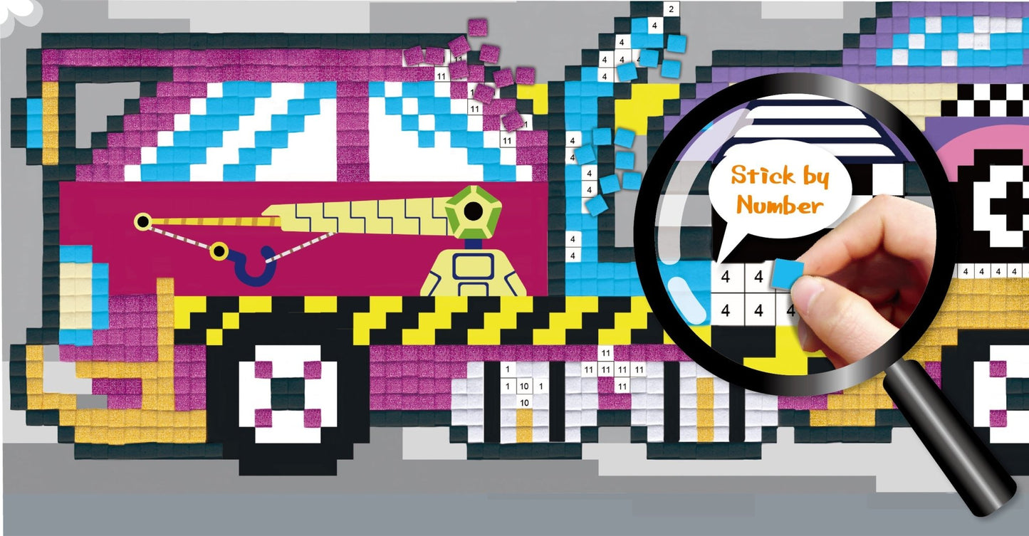 Avenir - Pixelation Art - Transportation - CH191596 - Avenir - LittleShop Toys