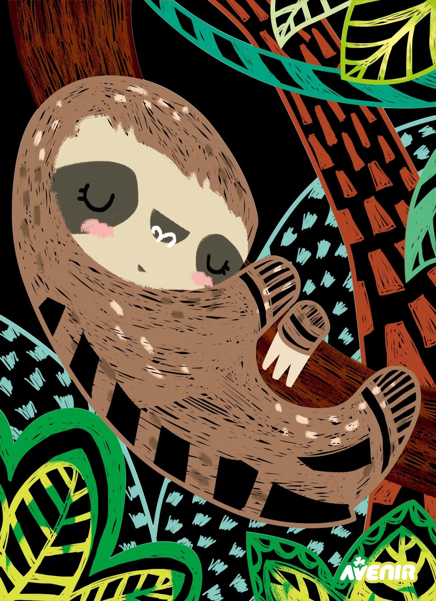Avenir - Scratch Art - Magic Animal - CH221568 - Avenir - LittleShop Toys