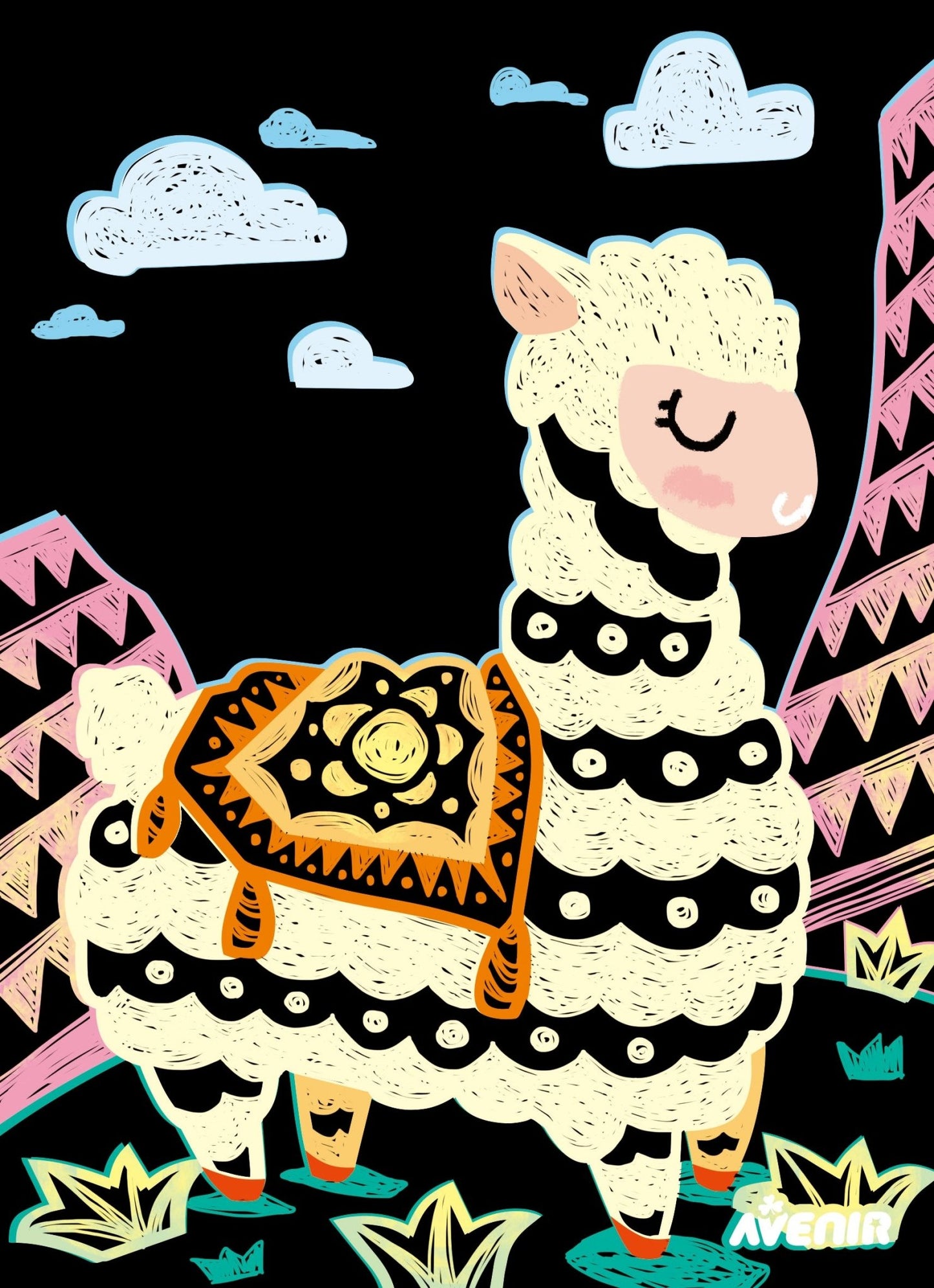 Avenir - Scratch Art - Magic Animal - CH221568 - Avenir - LittleShop Toys