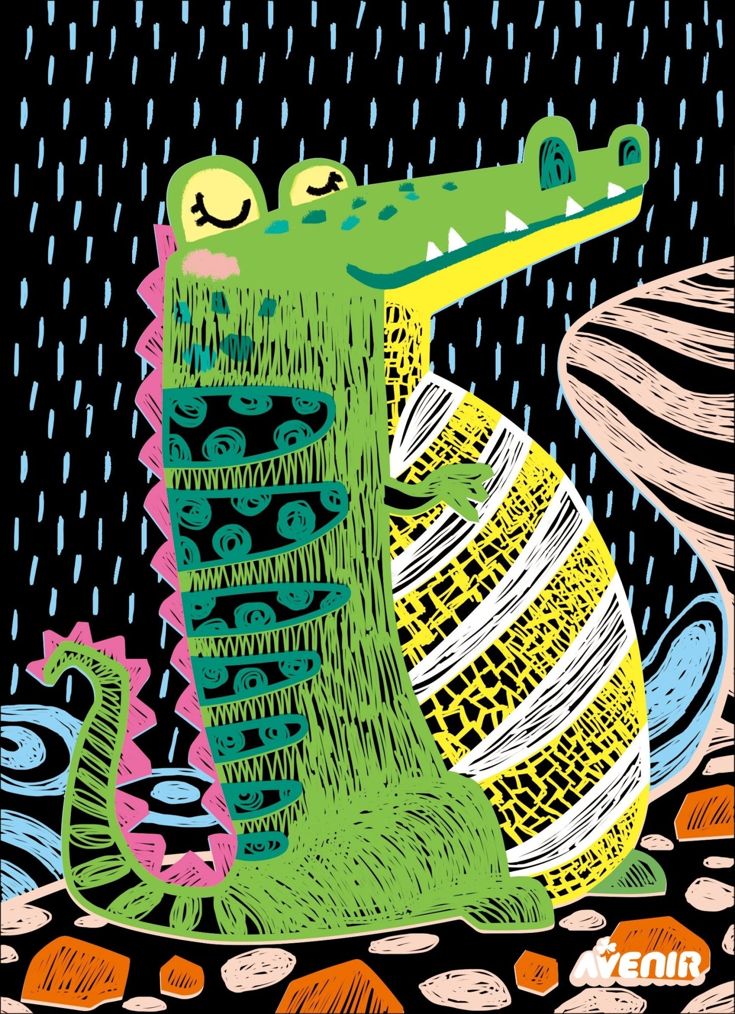 Avenir - Scratch Art - Magic Animal - CH221568 - Avenir - LittleShop Toys