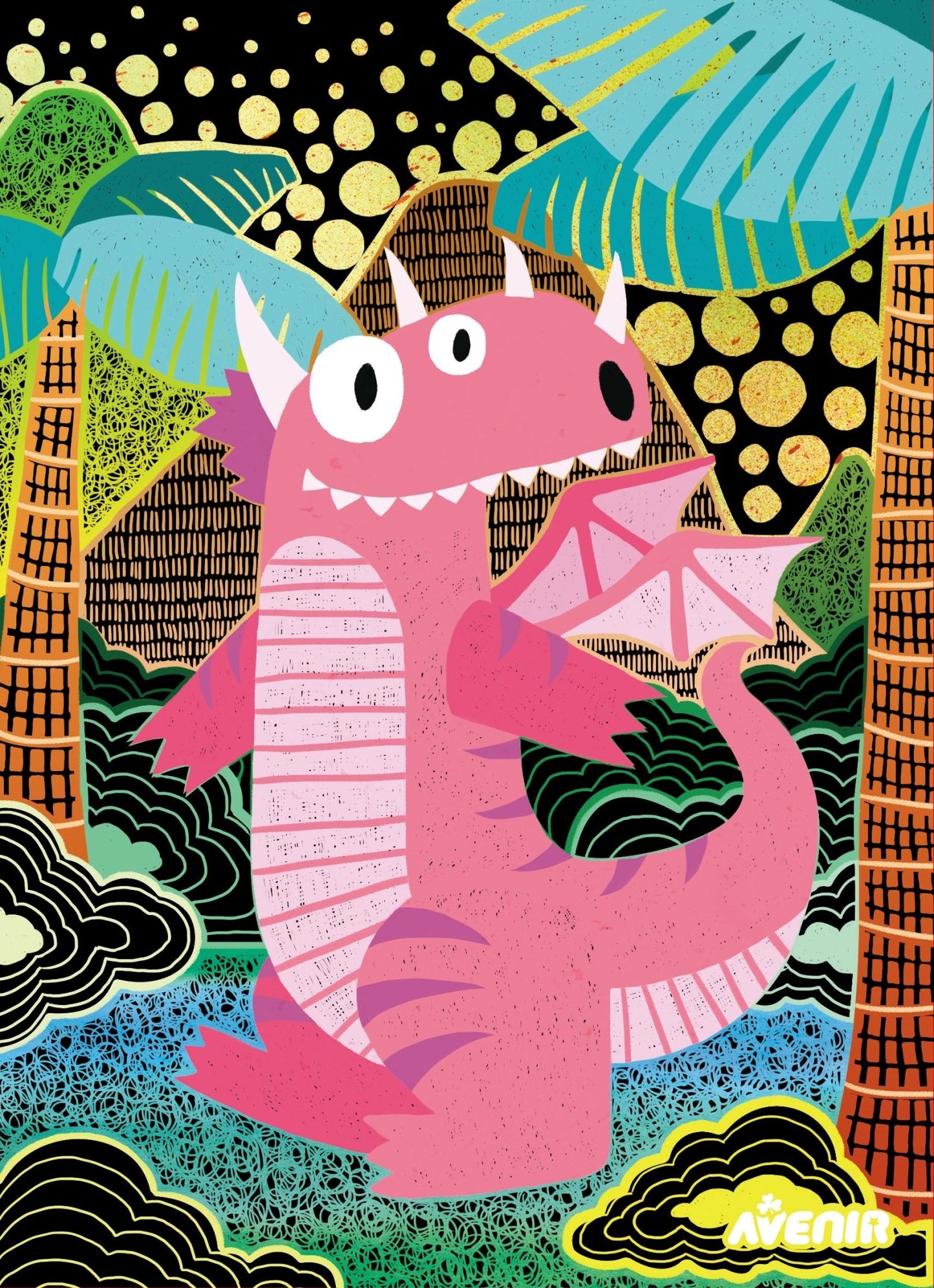 Avenir - Scratch Art - Magic Dragon - CH1544 - Avenir - LittleShop Toys