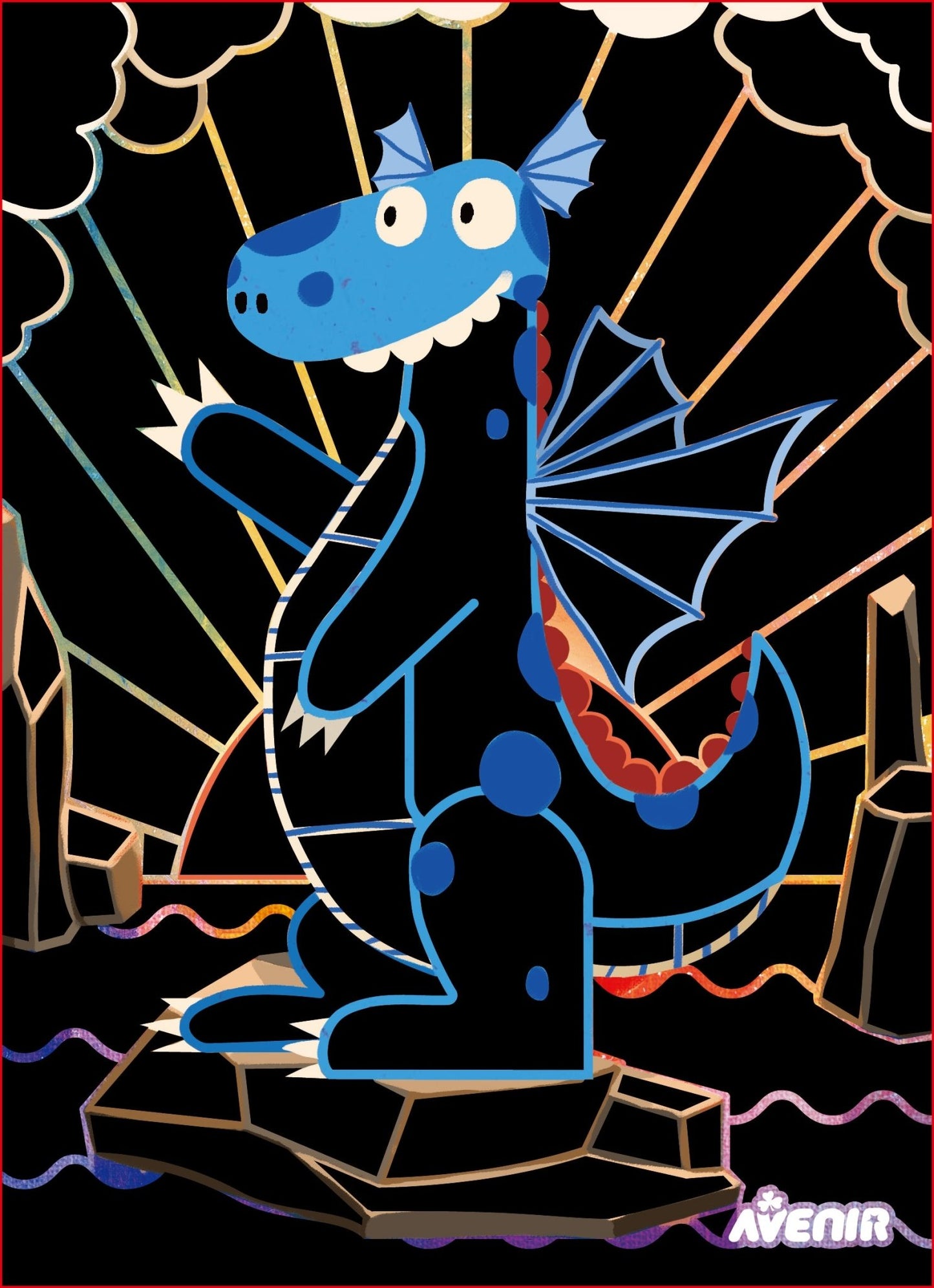 Avenir - Scratch Art - Magic Dragon - CH1544 - Avenir - LittleShop Toys