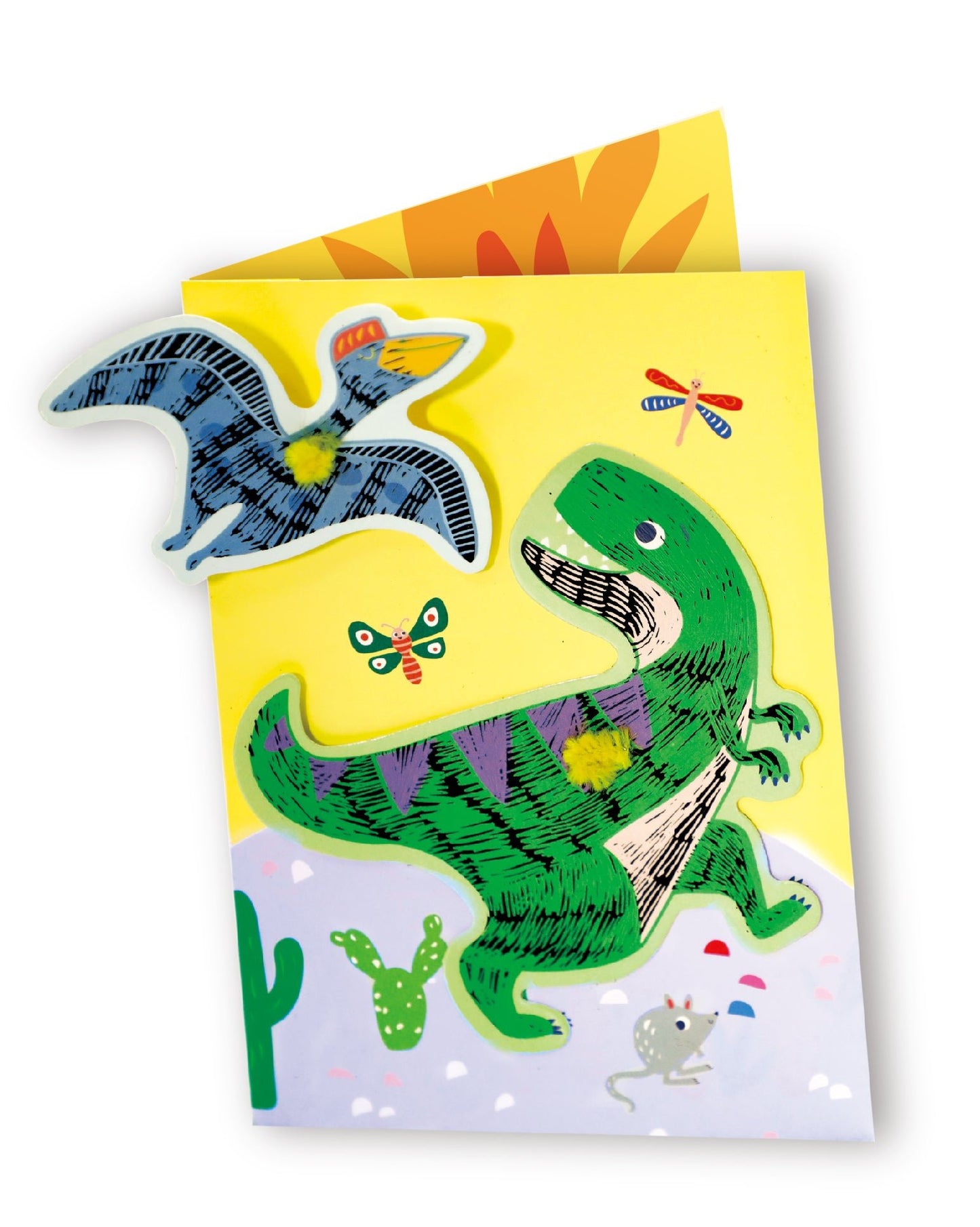 Avenir - Scratch Dino Greeting Cards - CH221858 - Avenir - LittleShop Toys
