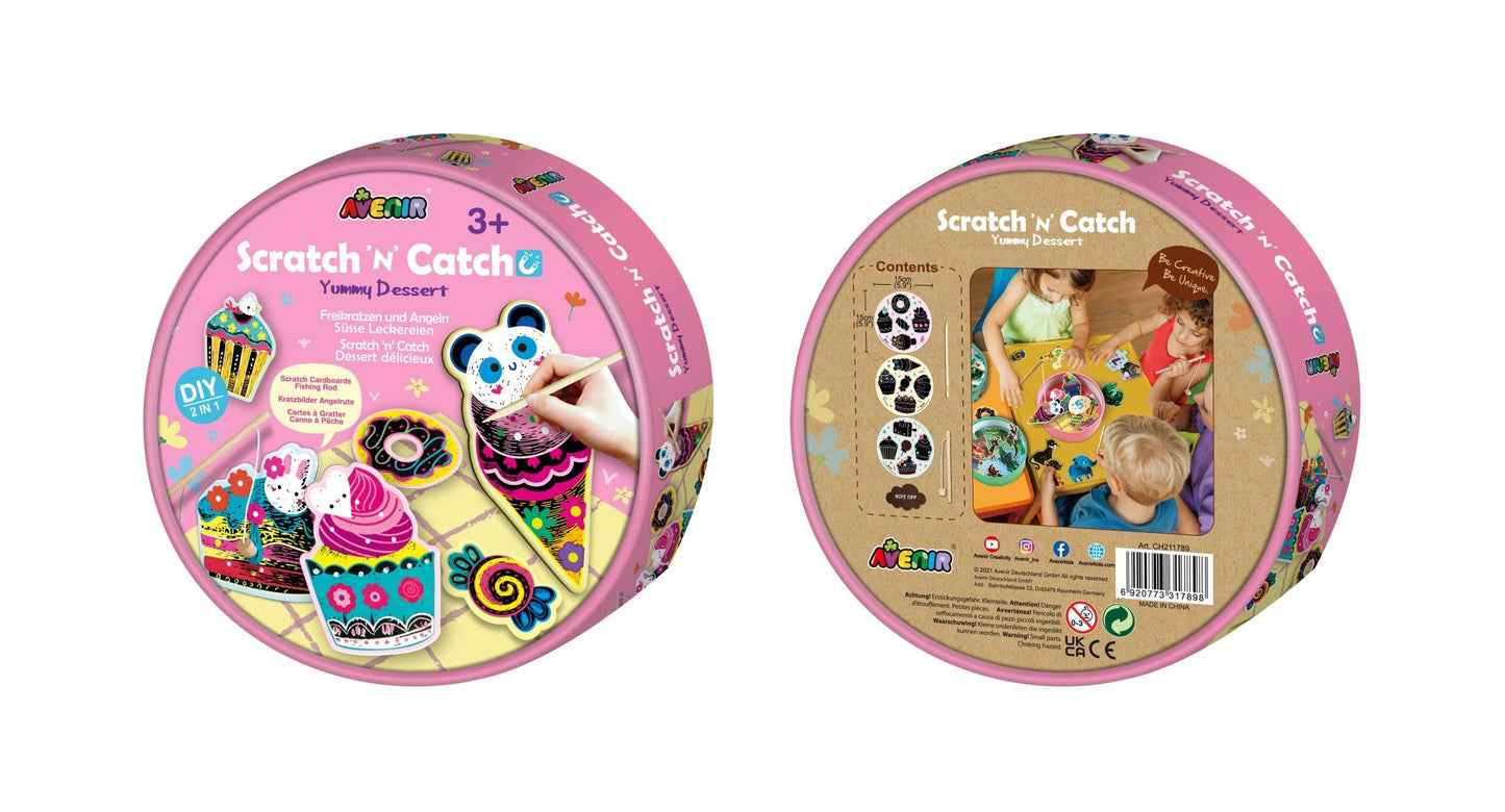 Avenir - Scratch 'N' Catch - Yummy Dessert - CH211789 - Avenir - LittleShop Toys