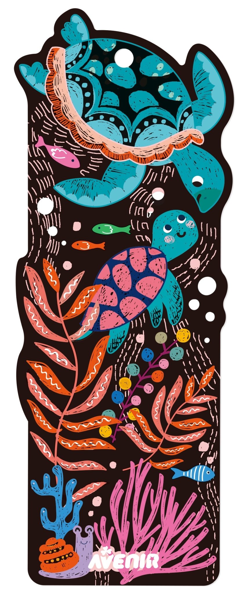 Avenir - Scratch Sea Animal Bookmarks - CH231905 - Avenir - LittleShop Toys
