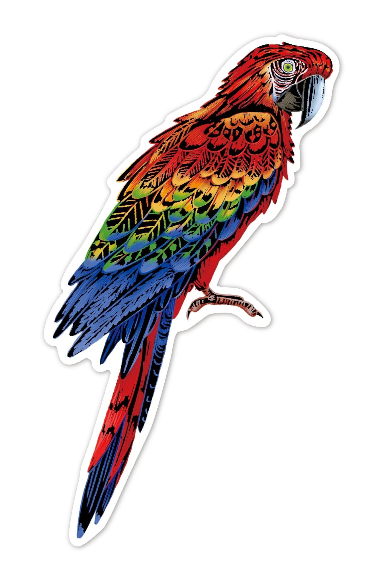 Avenir - Scratch Sticker Bird - CH232075 - Avenir - LittleShop Toys