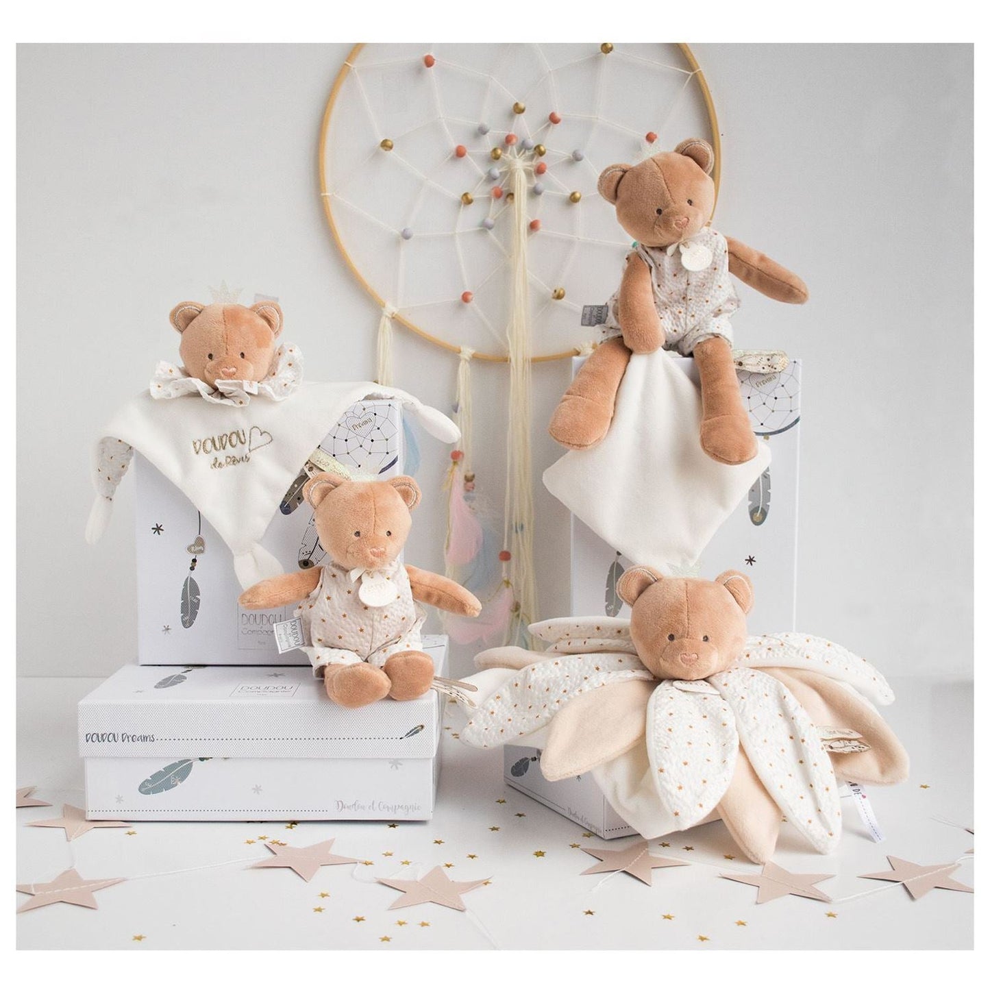 Cutie Bear Plush with Comforter - DC3545