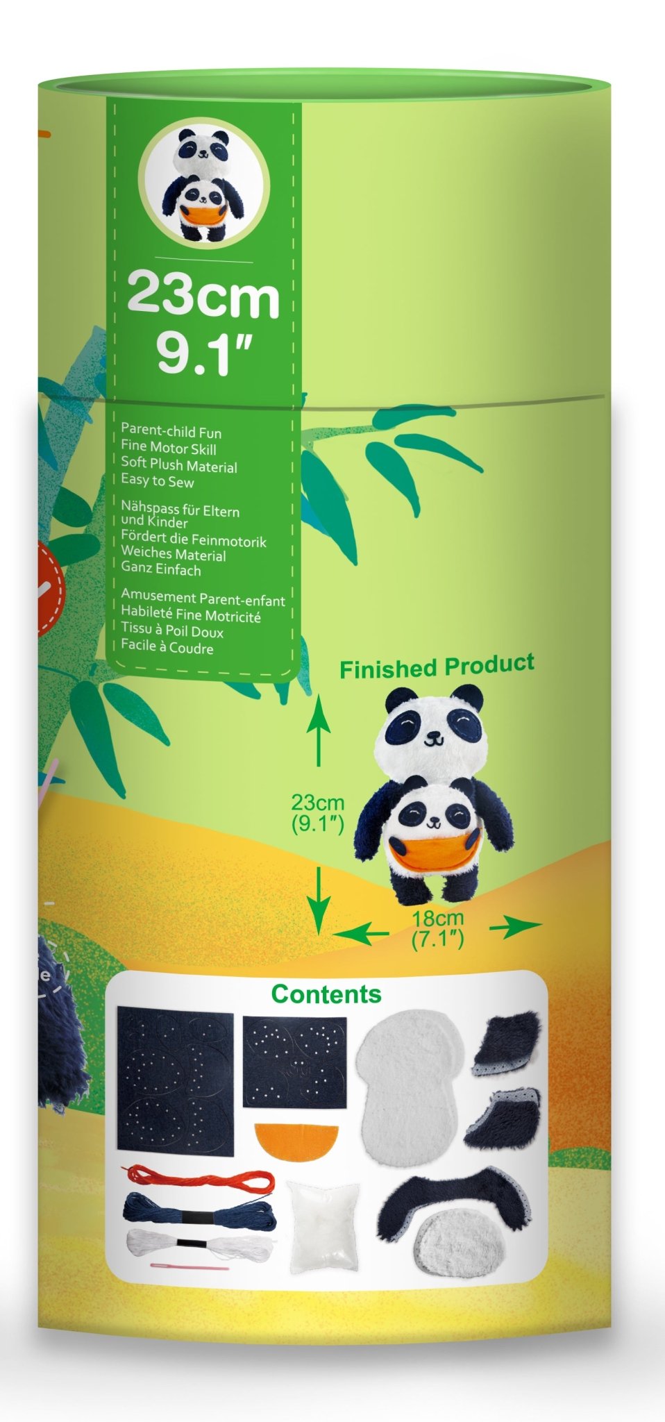 DIY Sewing Dolls - Panda - CH201619 - Avenir - LittleShop Toys