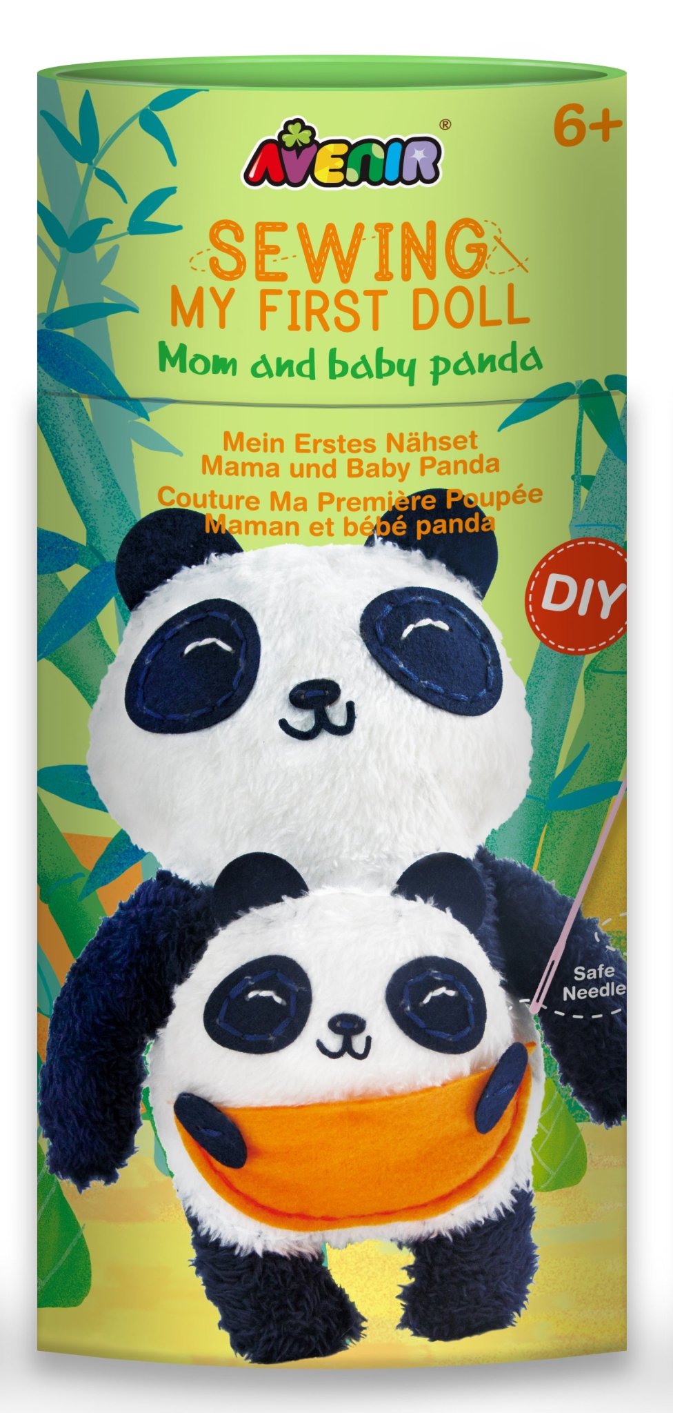 DIY Sewing Dolls - Panda - CH201619 - Avenir - LittleShop Toys