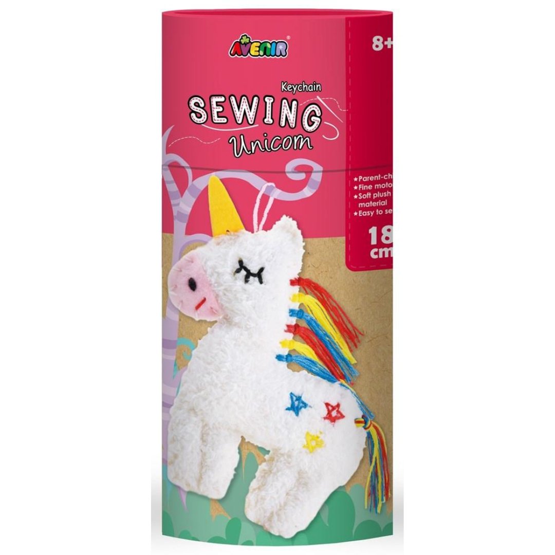 DIY Sewing Keychain - Unicorn -