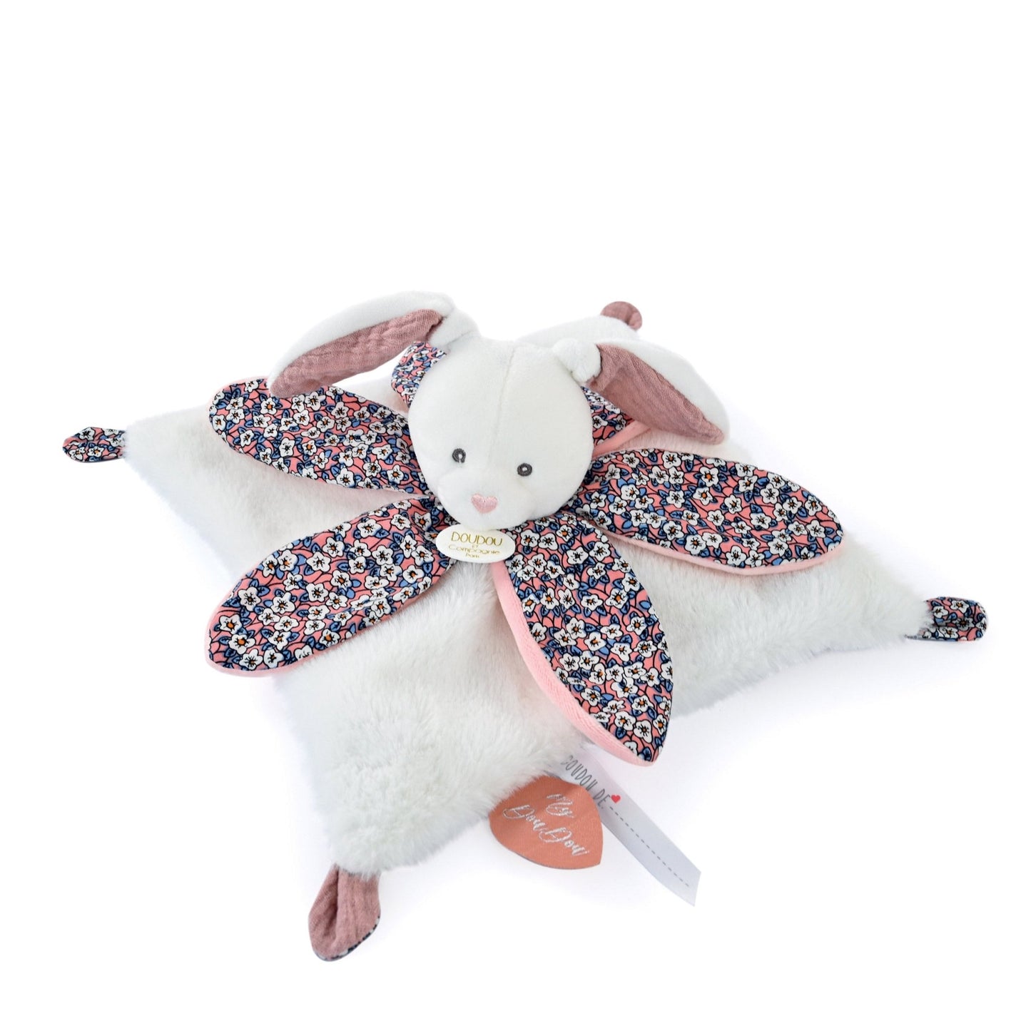 Doudou Signature Petal Comforter - Boh'aime Bunny - DC4027