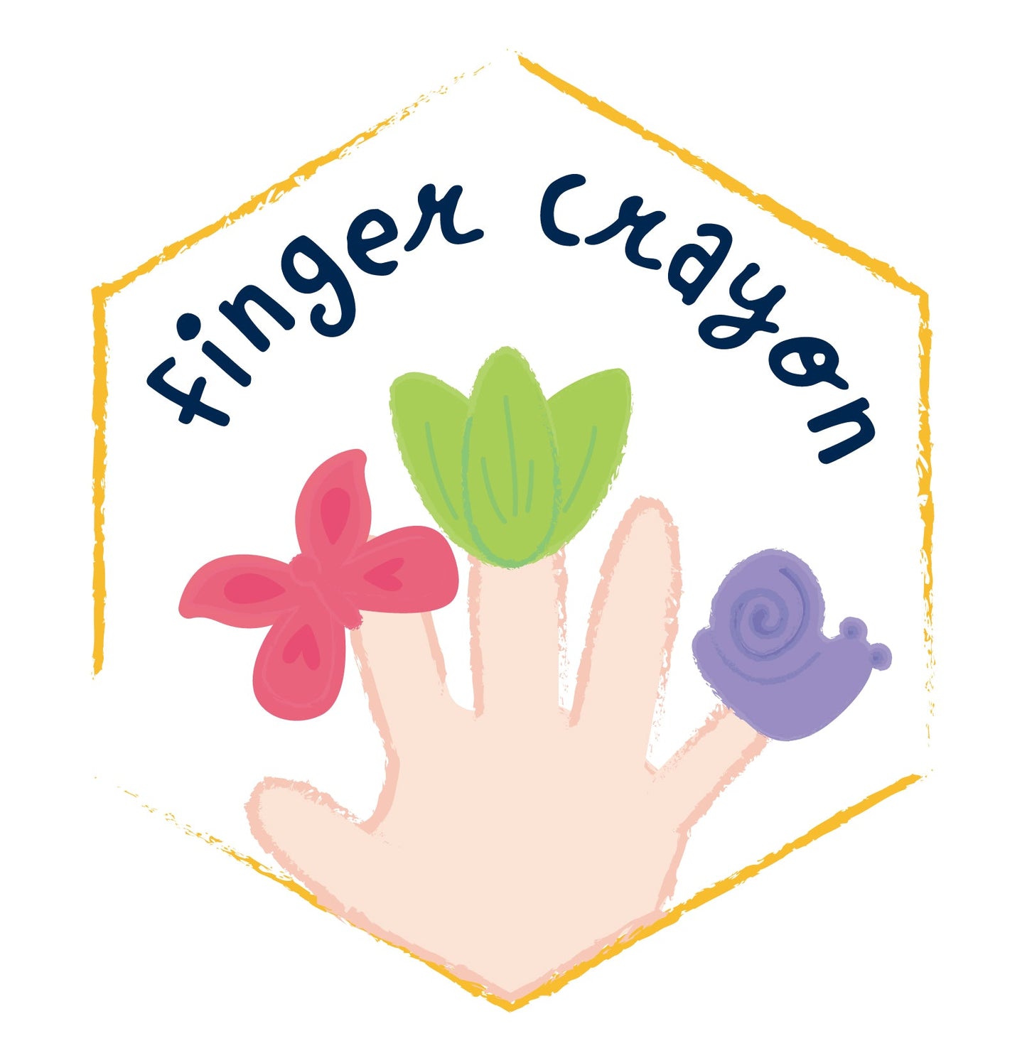Hakuyoka Crazy Mold - 6 Garden Finger Crayon - CP233114 - Hakuyoka - LittleShop Toys