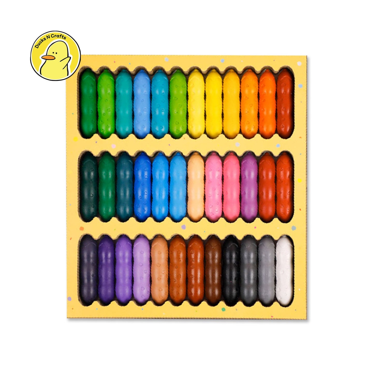 Hakuyoka Happy Pea Pod Crayons 36 Colours - CP233110 - Hakuyoka - LittleShop Toys