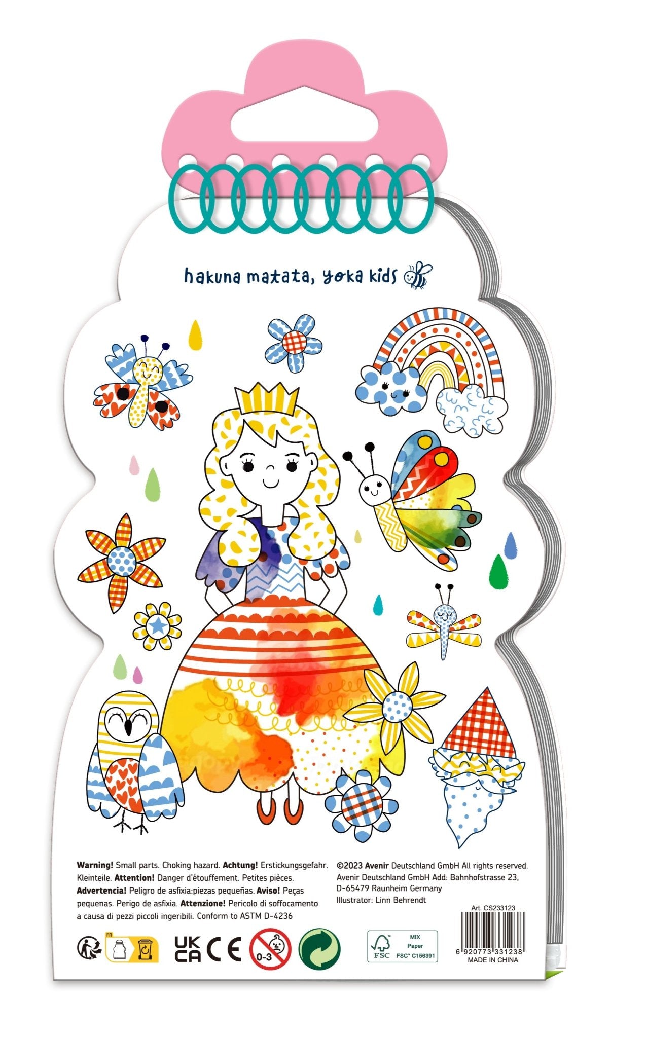 Hakuyoka Watercolour Painting - Fairy Tale - CS233123 - Hakuyoka - LittleShop Toys