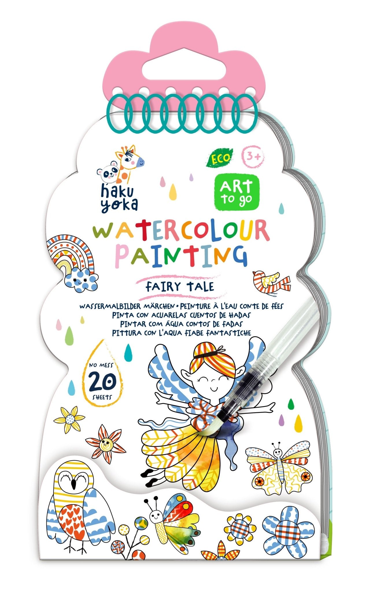 Hakuyoka Watercolour Painting - Fairy Tale - CS233123 - Hakuyoka - LittleShop Toys