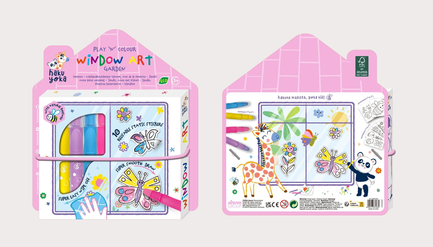 Hakuyoka Window Art Garden - CS243166 - Hakuyoka - LittleShop Toys
