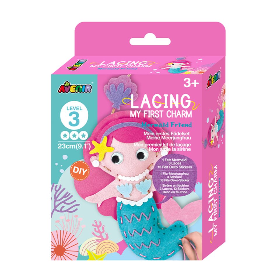 Lacing My First Charm Level 3 - Mermaid Friends - 6920773318048
