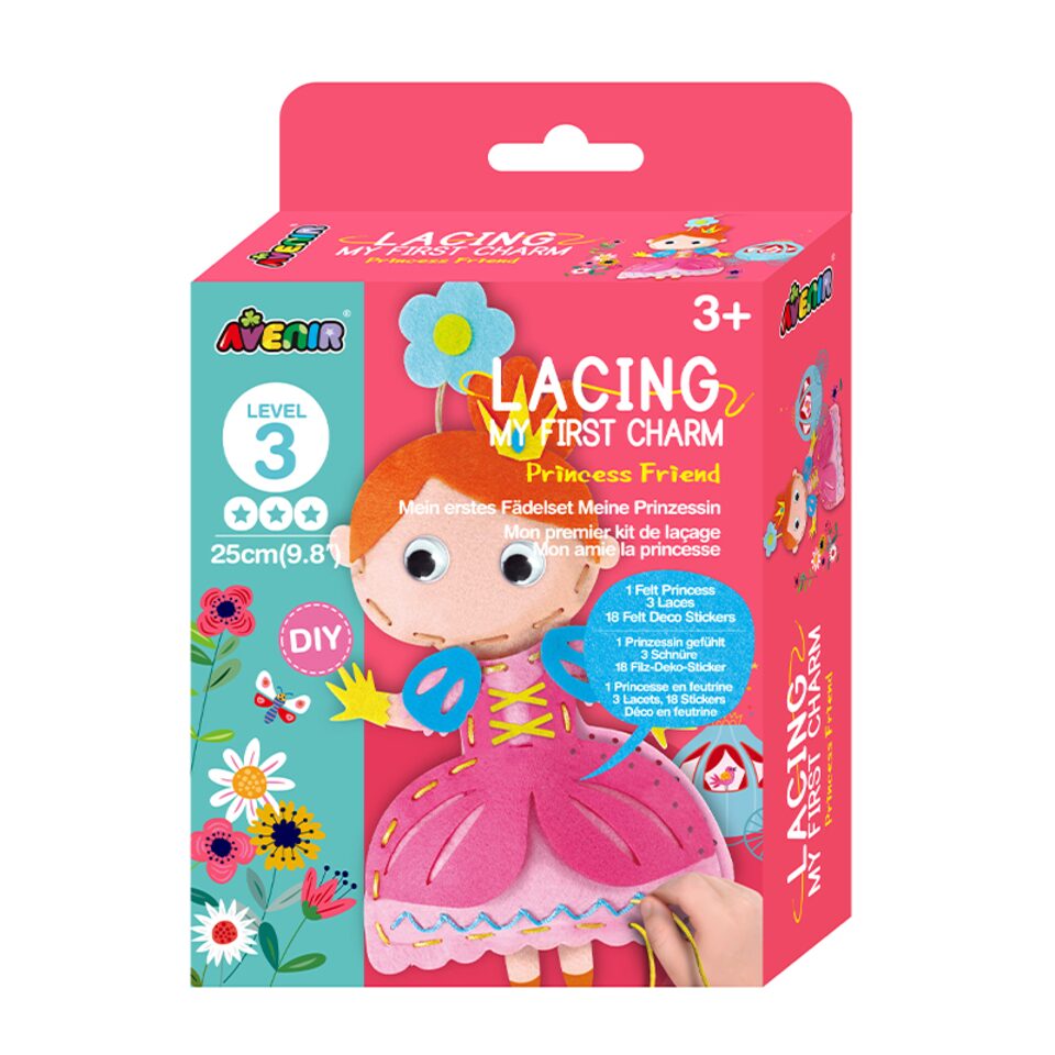 Lacing My First Charm Level 3 - Princess Friends - 6920773318055
