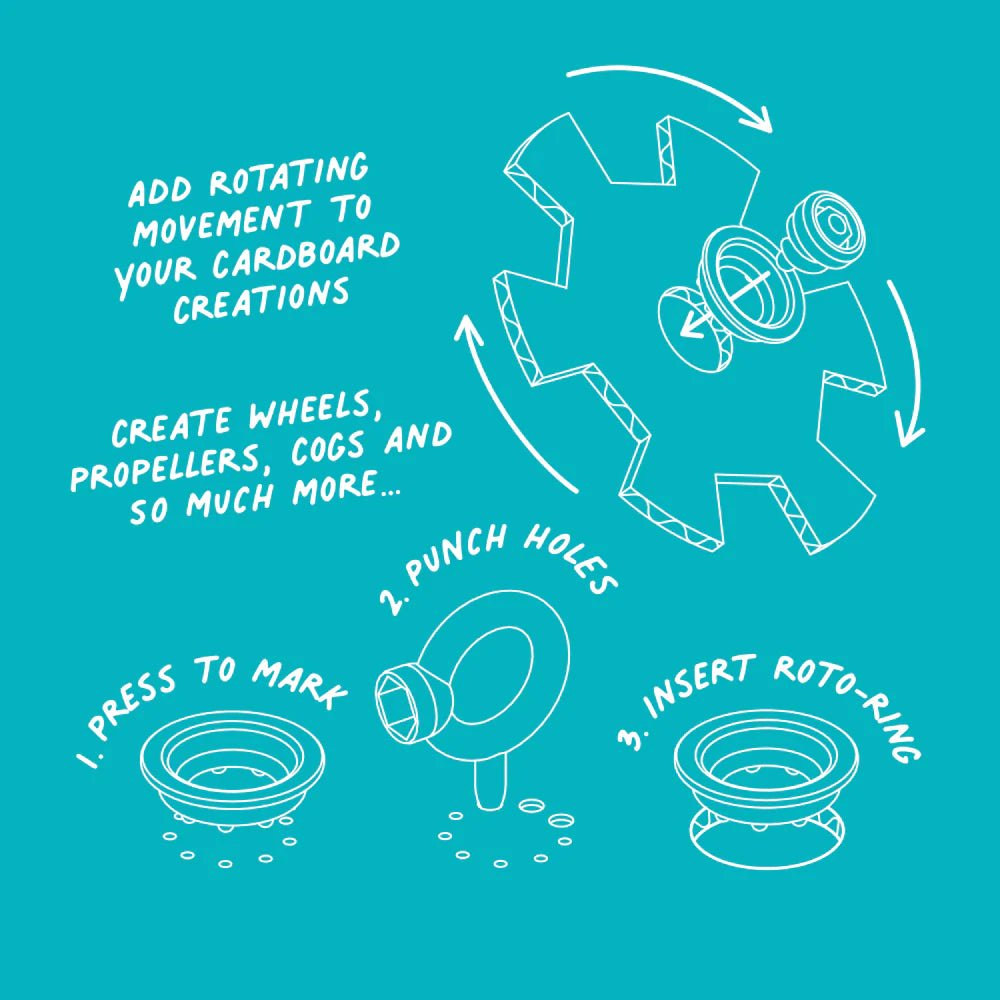 makedo Roto - Ring - MM001 - makedo - LittleShop Toys