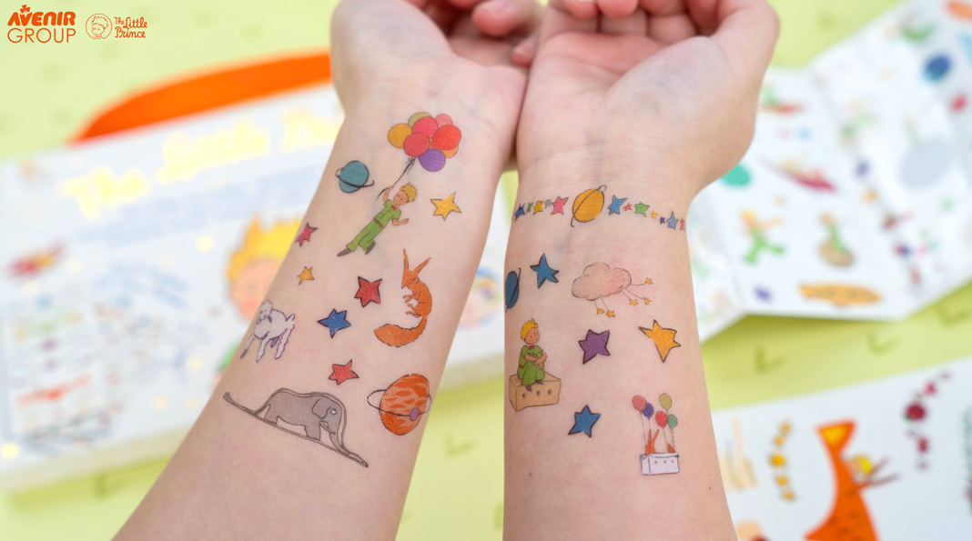 The Little Prince - Face Stickers and Tattoos