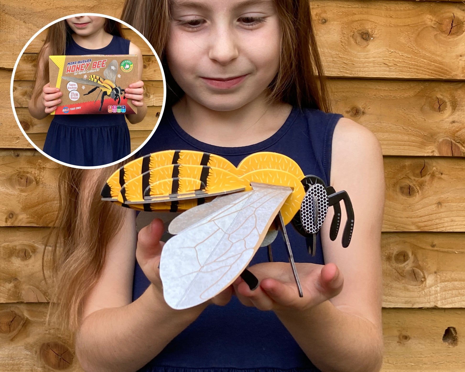 STEM Build - Honey Bee with Moving Mechanisms - BYOMB 001
