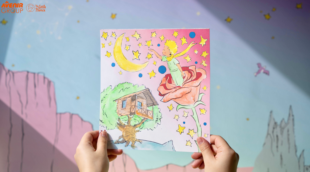 The Little Prince - Watercolour Painting
