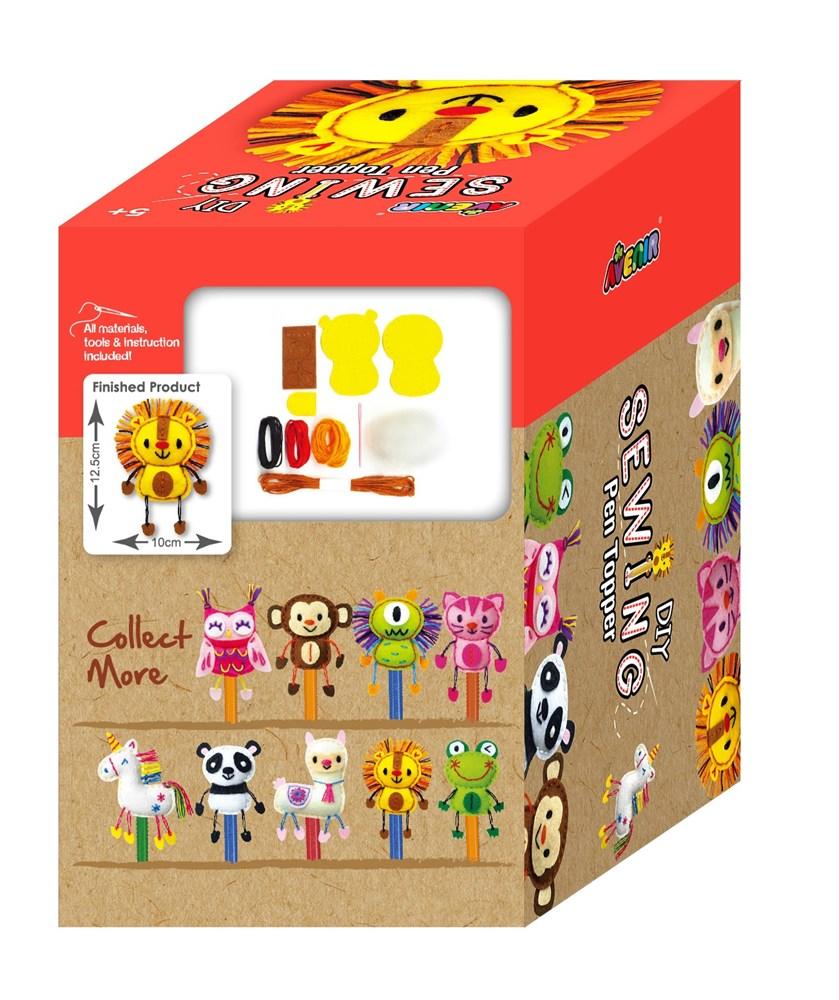 DIY Sewing Pen Topper - Lion - Avenir - LittleShop Toys