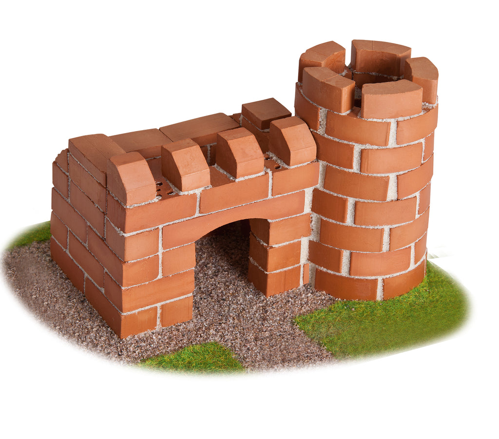 Small Garden Teifoc Brick & Mortar Building Kit - Corner Pockets