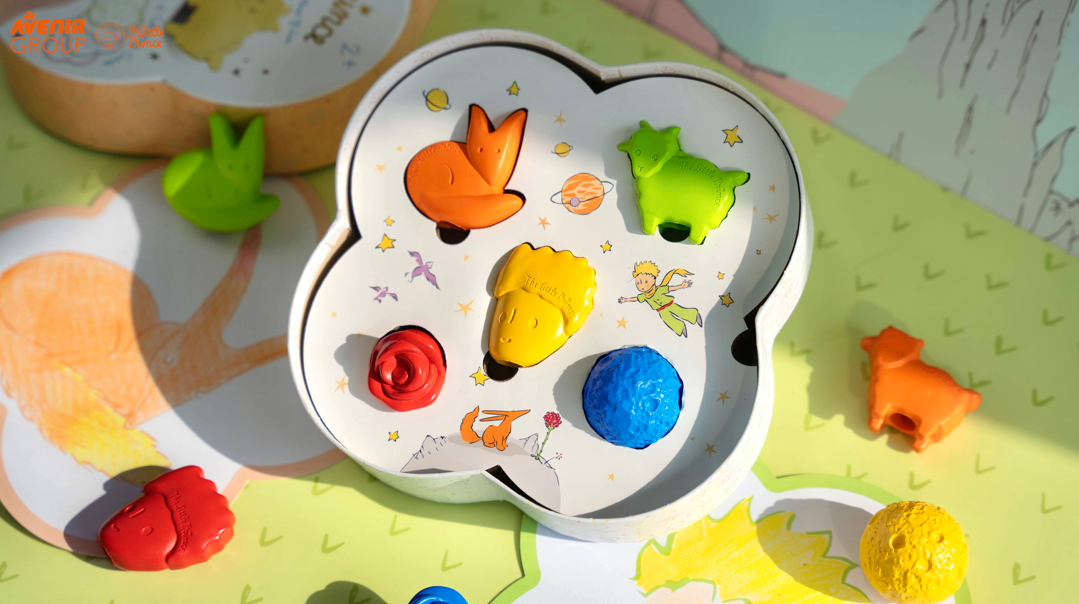 The Little Prince-Planet of Love Finger Crayons
