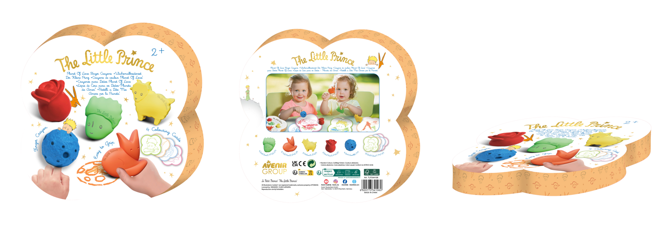 The Little Prince-Planet of Love Finger Crayons