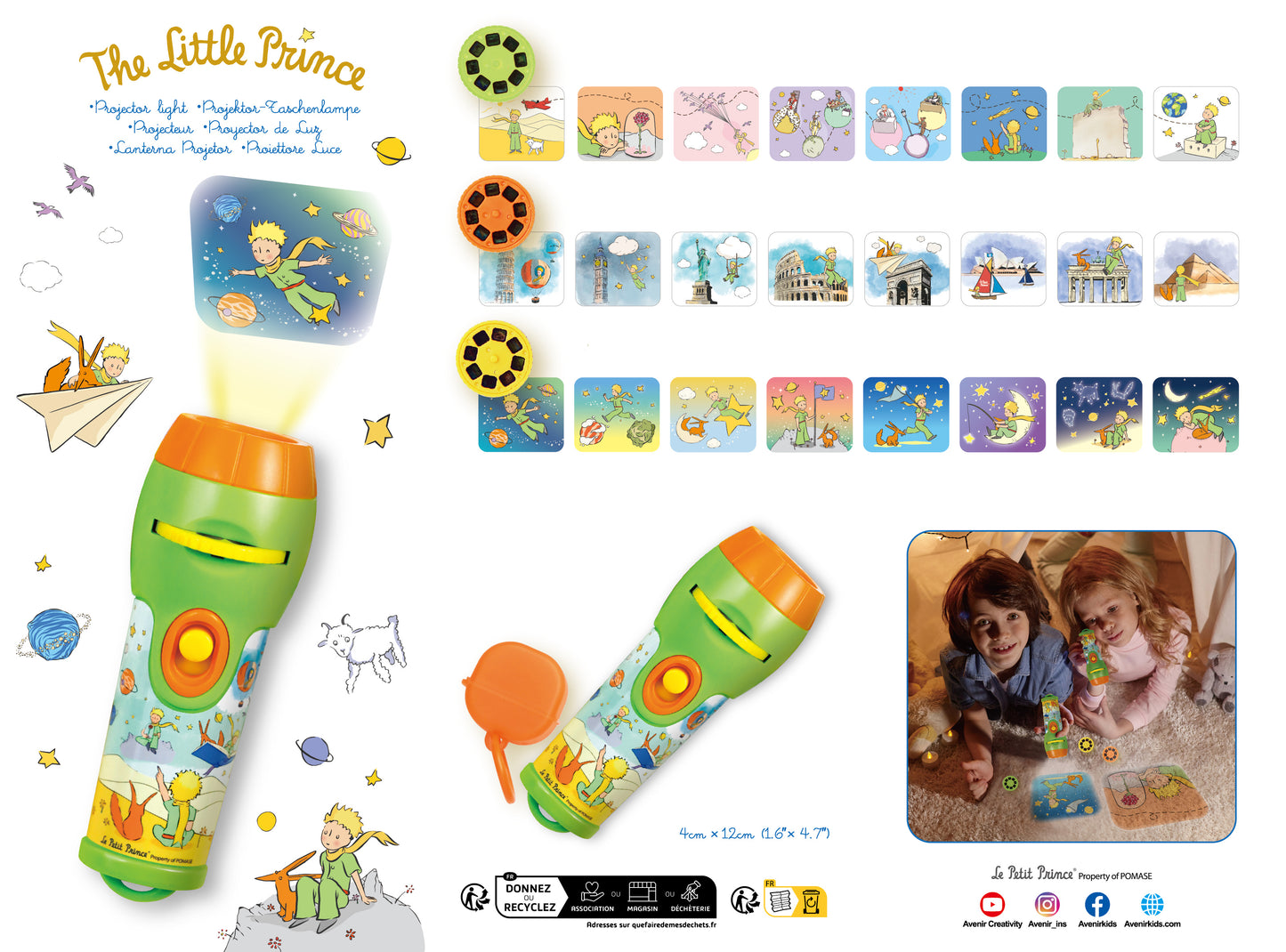 The Little Prince - Projector Light