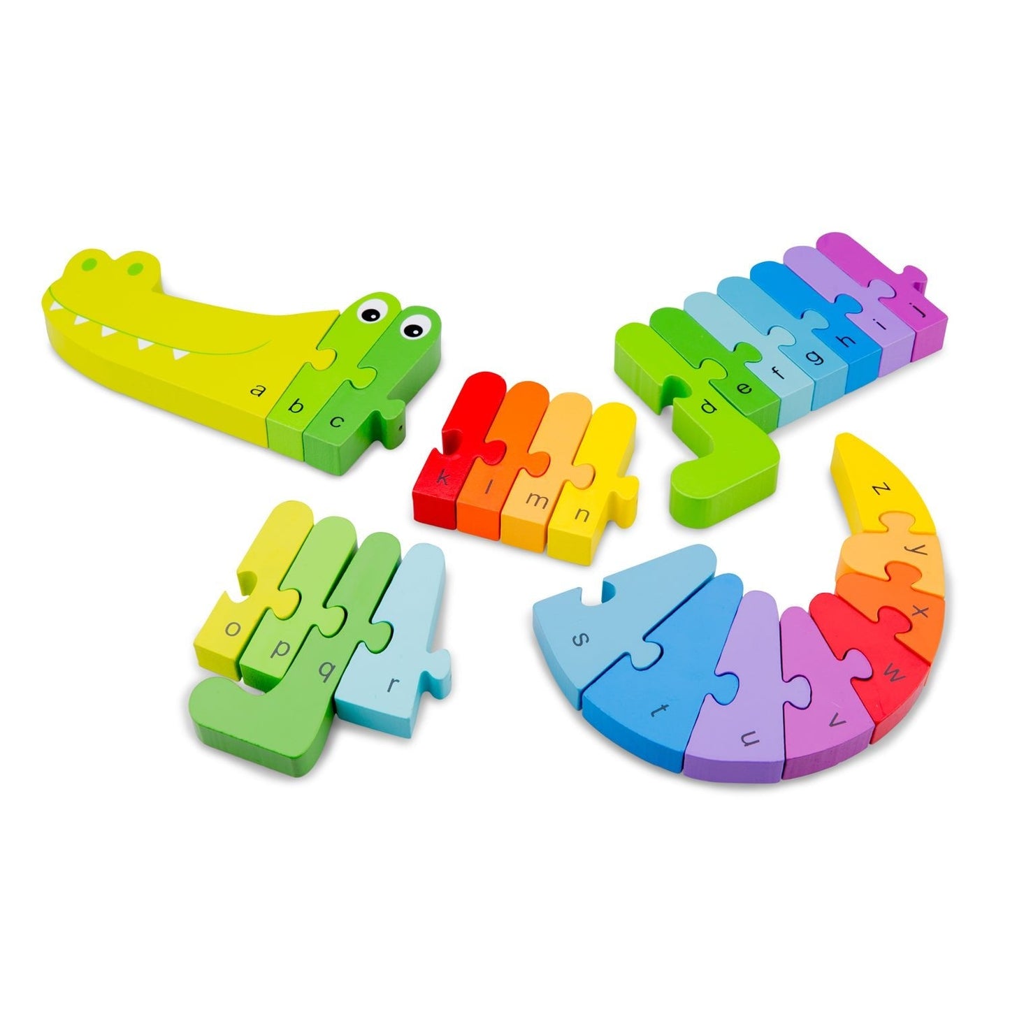 Alphabet Puzzle Crocodile - Damaged Box - 10532 - DM - New Classic Toys - LittleShop Toys