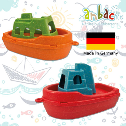 Antibacterial Toy Boats with four designs - 70062