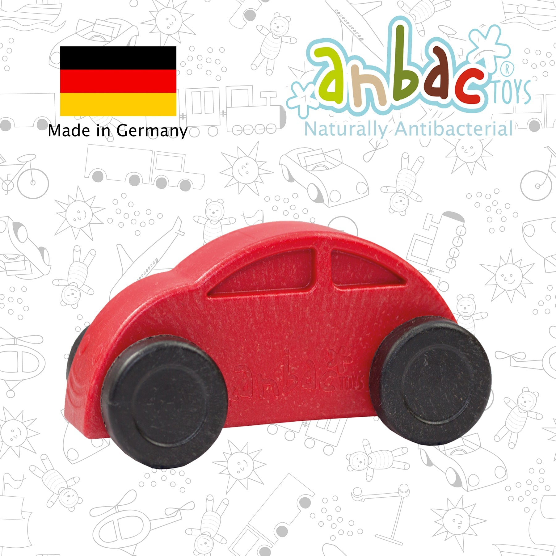 Antibacterial Toy Cars - 70030