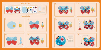 Avenir - 3D Decoration Big Butterfly - PZ215068 - Avenir - LittleShop Toys
